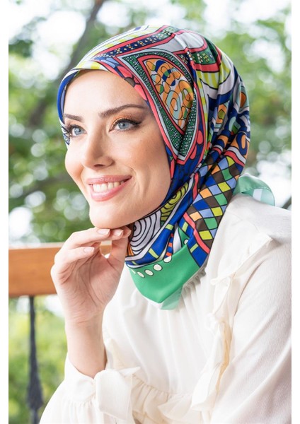 Nevina Twill Eşarp Yeşil modelleri