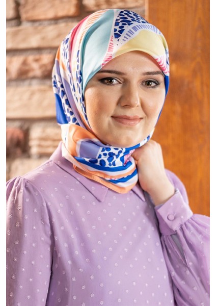 Nidale Twill Eşarp Turuncu modelleri