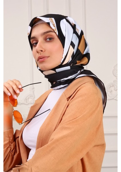 Bee You Twill Eşarp Siyah