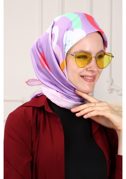 Let It Go Twill Eşarp Lila fiyatları