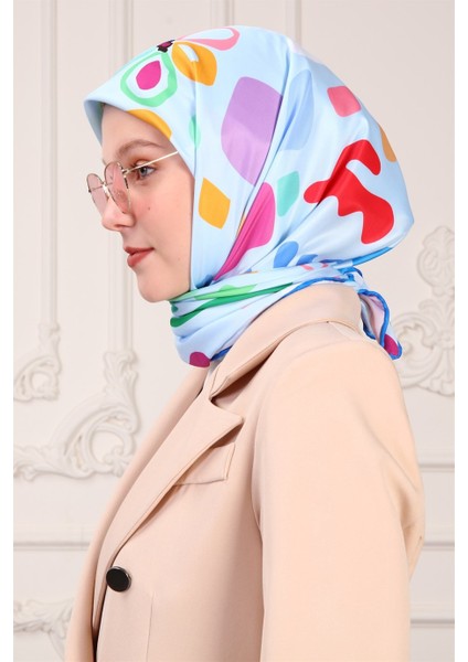 Rita Twill Eşarp Mavi modelleri