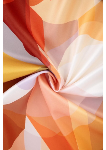 Belinda Twill Eşarp Turuncu fırsatları