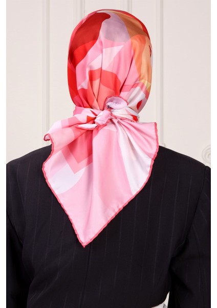 Belinda Twill Eşarp Kırmızı modelleri