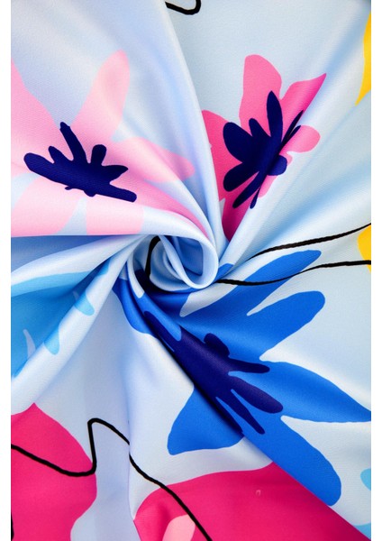 Olivia Twill Eşarp Mavi fırsatları