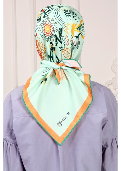 Revel Twill Eşarp Yeşil modelleri