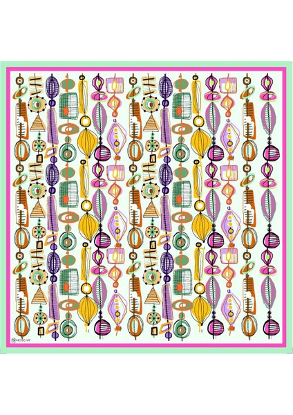 Mathilda Twill Eşarp Yeşil