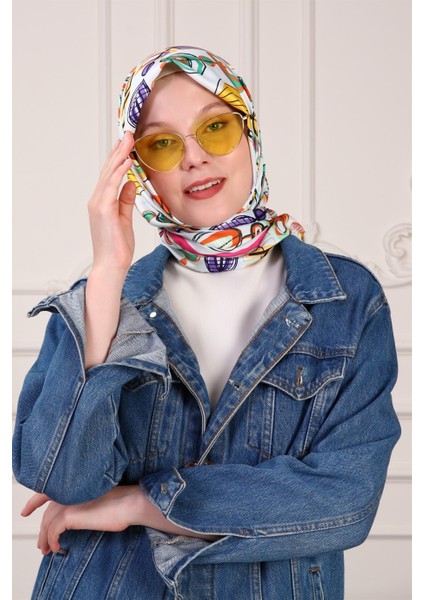 Mathilda Twill Eşarp Yeşil fiyatları