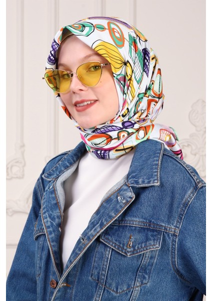 Mathilda Twill Eşarp Yeşil modelleri