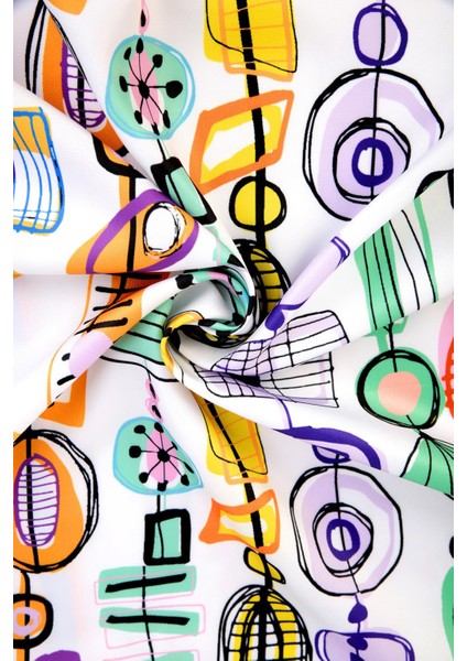 Mathilda Twill Eşarp Yeşil fırsatları