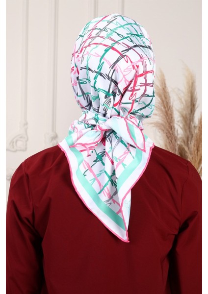 Tristia Twill Eşarp Pembe modelleri