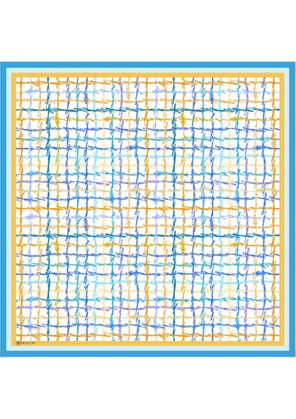 Tristia Twill Eşarp Mavi