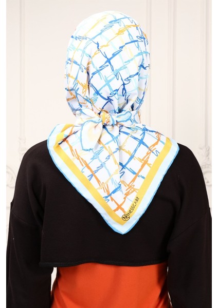 Tristia Twill Eşarp Mavi modelleri