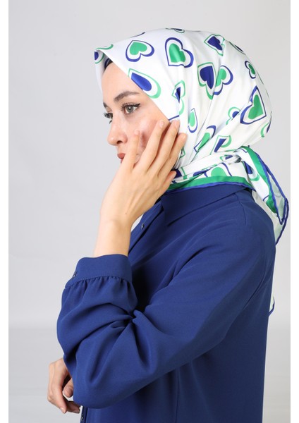 Cinta Twill Eşarp Saks