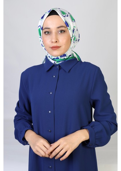 Cinta Twill Eşarp Saks