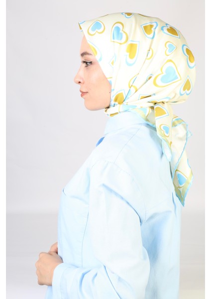 Cinta Twill Eşarp Sarı modelleri
