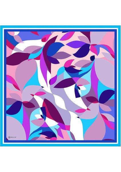 Mikasa Twill Eşarp Mavi