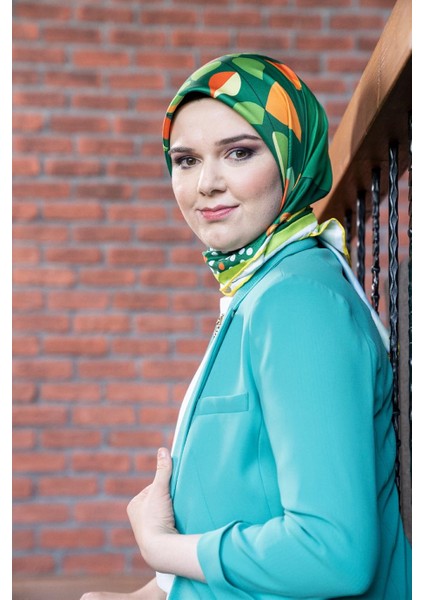 Monica Twill Eşarp Yeşil fiyatları