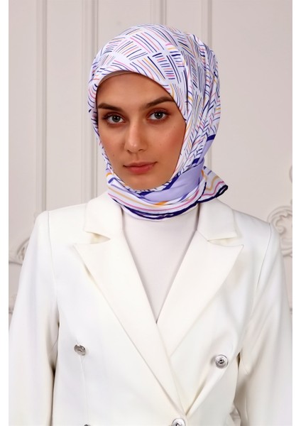 Nicci Twill Eşarp Lila