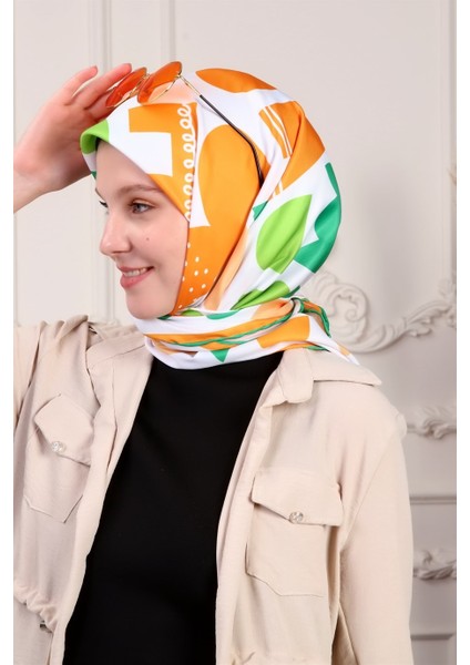 Bee You Twill Eşarp Beyaz modelleri