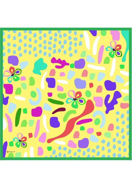 Rita Twill Eşarp Sarı