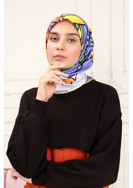 Nemesis Twill Eşarp Mor
