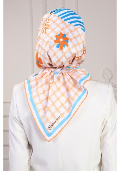 Mirala Twill Eşarp Turuncu modelleri