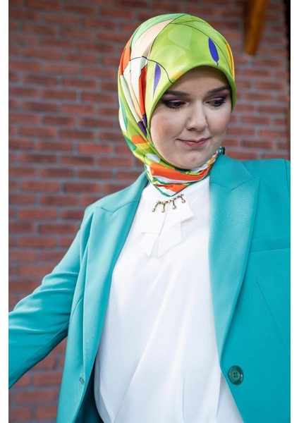 Monica Twill Eşarp Yeşil fiyatları