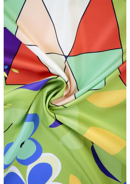 Monica Twill Eşarp Yeşil fırsatları