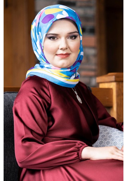 Laura Twill Eşarp Mavi fiyatları