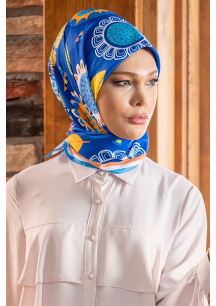 Polina Twill Eşarp Mavi fiyatları