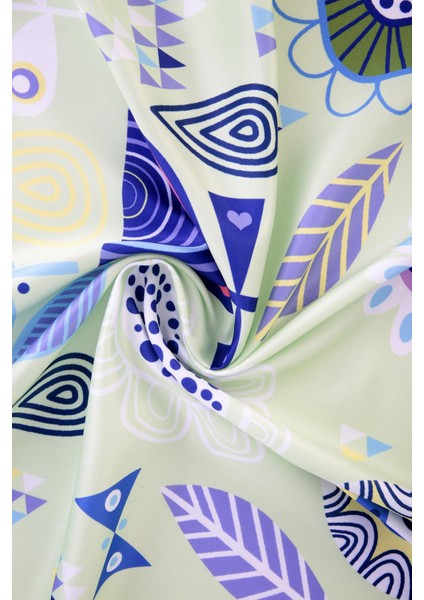 Polina Twill Eşarp Yeşil fırsatları