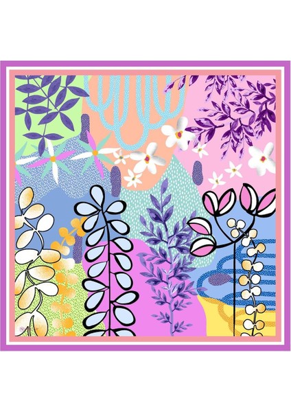 Planty Twill Eşarp Pembe