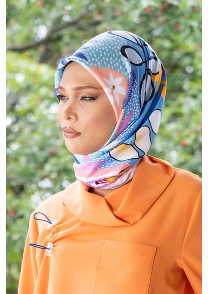 Planty Twill Eşarp Pembe modelleri