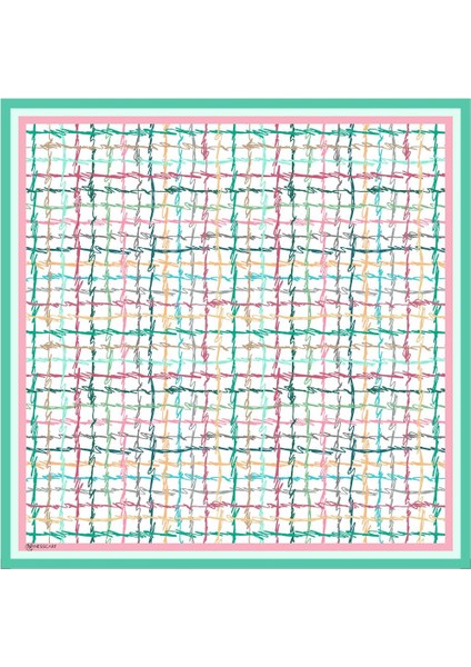 Tristia Twill Eşarp Turkuaz