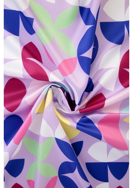 Laura Twill Eşarp Mor modelleri