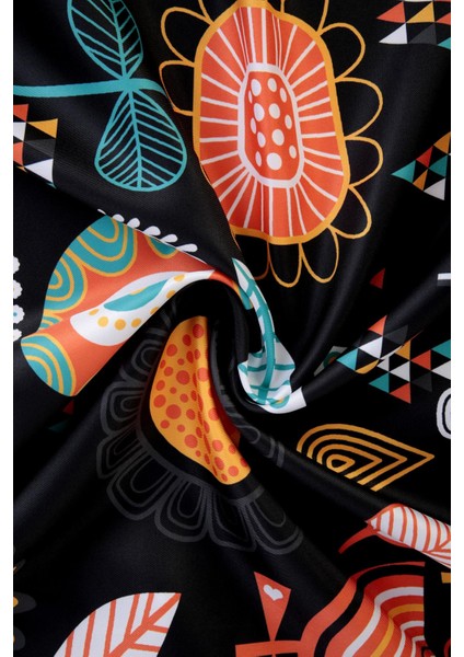 Polina Twill Eşarp Siyah fırsatları