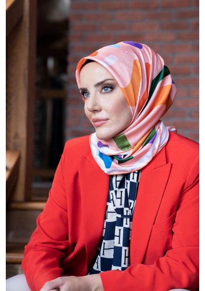 Aldina Twill Eşarp Turuncu modelleri