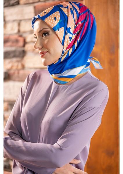 Atene Twill Eşarp Mavi modelleri