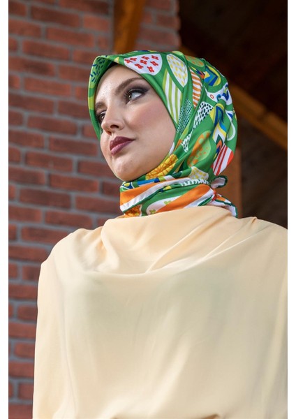 Helisia Twill Eşarp Yeşil fiyatları