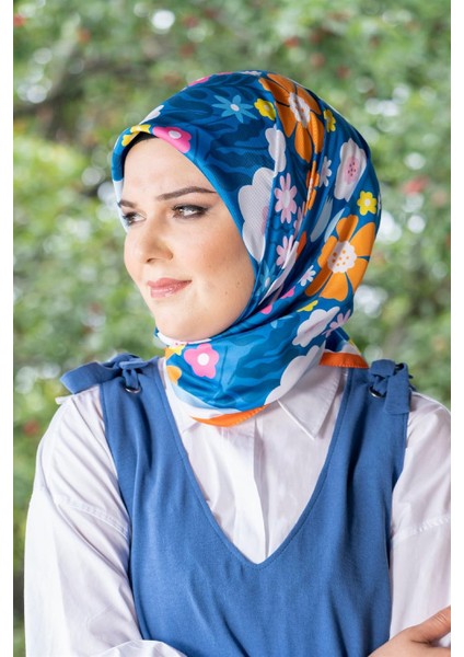 Melany Twill Eşarp Mavi fiyatları