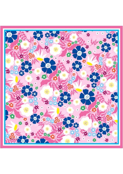 Melany Twill Eşarp Pembe