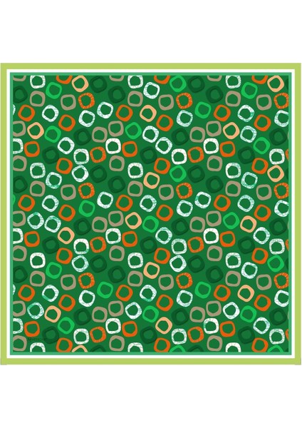 Loly Twill Eşarp Yeşil