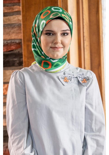 Loly Twill Eşarp Yeşil fiyatları