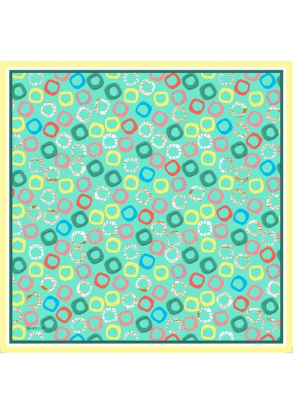 Loly Twill Eşarp Yeşil