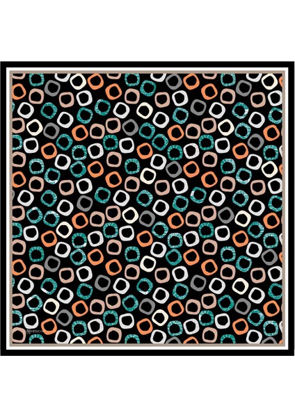 Loly Twill Eşarp Siyah