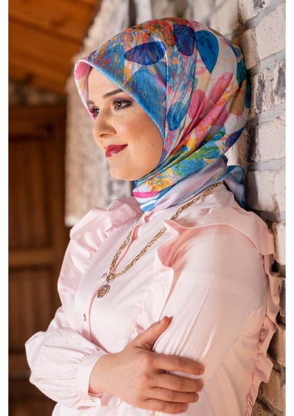 Afrodit Twill Eşarp Turkuaz fiyatları