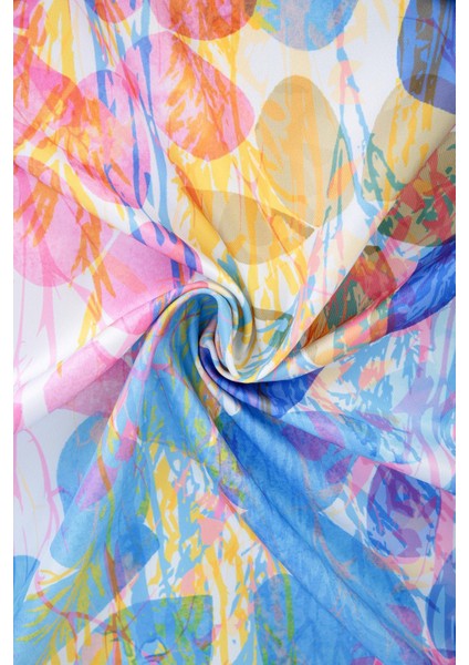 Afrodit Twill Eşarp Turkuaz fırsatları