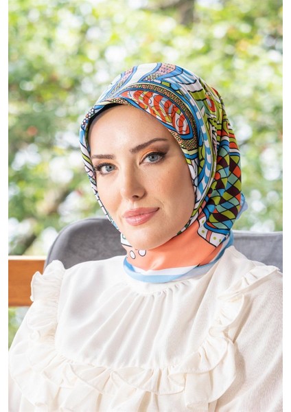 Nevina Twill Eşarp Turuncu fiyatları