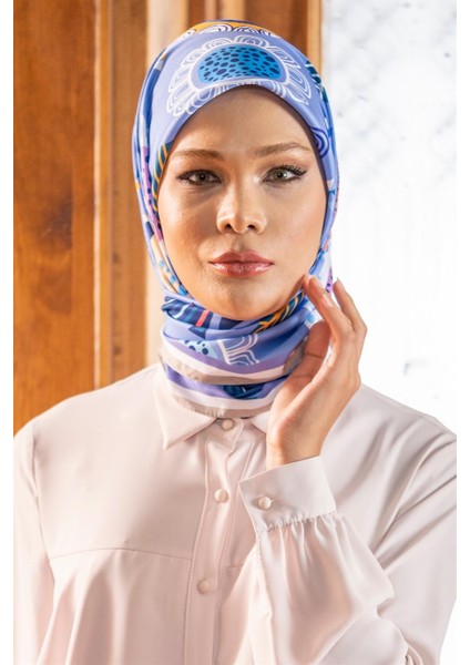 Polina Twill Eşarp Mavi fiyatları