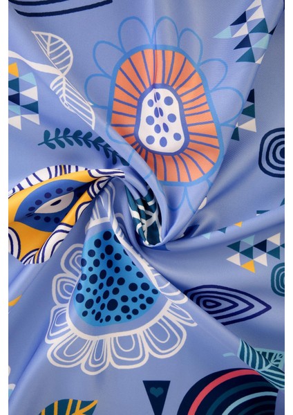 Polina Twill Eşarp Mavi fırsatları